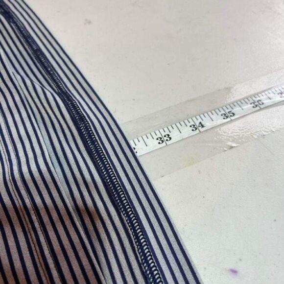 Under Armour Men's Striped Heatgear Loose Fit Golf Polo Shirt Blue Gray Size 2XL - Picture 7 of 7